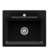 Мойка для кухни Villeroy & Boch Siluet 60 S flat 58х49 см керамика chromit 33461FJ0