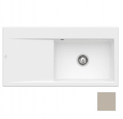 Мийка для кухні Villeroy & Boch Subway Style 60 Flat 98х49 см чаша справа кераміка almond 33612FAM