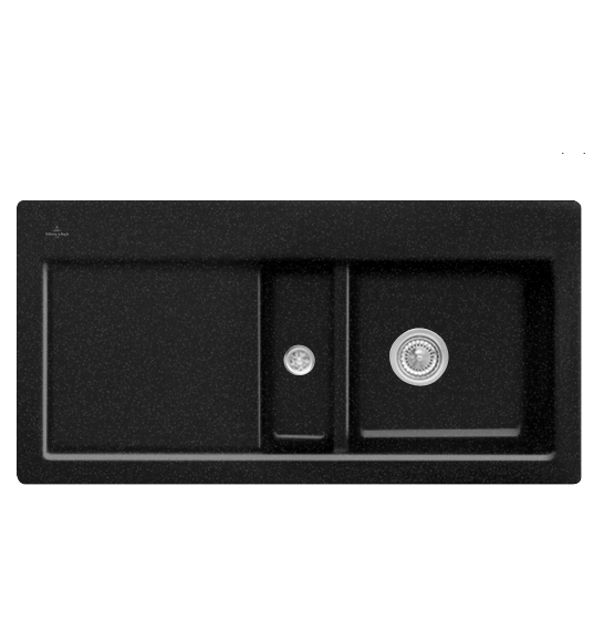 Мийка для кухні Villeroy & Boch Subway 60 Flat 96,5х47,5 см чаша справа кераміка chromit 67121FJ0