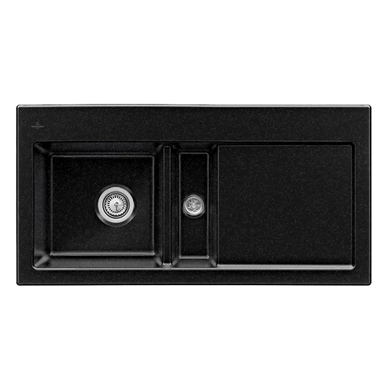 Мойка для кухни Villeroy & Boch Subway 60 Flat 96,5х47,5 см чаша слева керамика chromit 67701FJ0