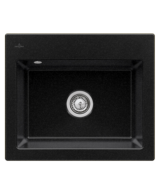 Мойка для кухни Villeroy & Boch Subway 60 S Flat 56,5х47,5 см керамика chromit 33091FJ0