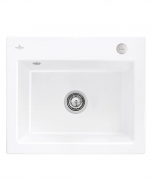 Мойка для кухни Villeroy & Boch Subway 60 S Flat 56,5х47,5 см керамика white alpin 33092FR1