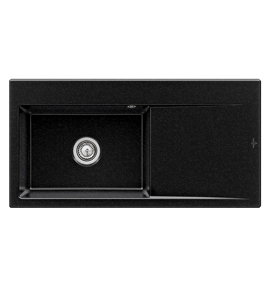 Мийка для кухні Villeroy & Boch Subway Style 60 Flat 98х49 см чаша зліва кераміка chromit 33621FJ0