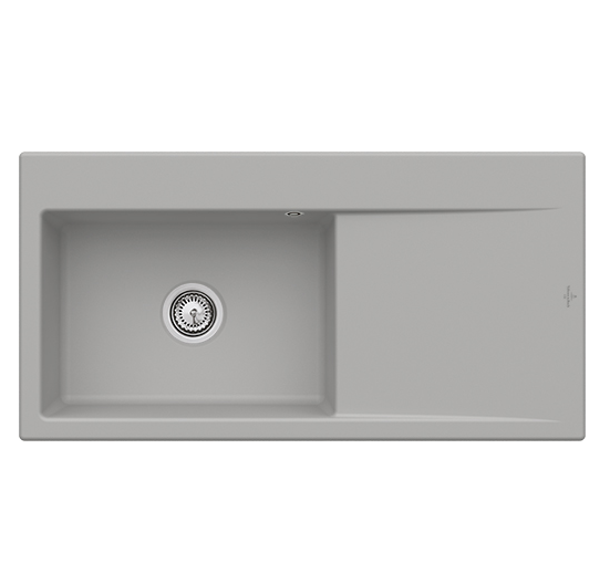 Мойка для кухни Villeroy & Boch Subway Style 60 Flat 98х49 см чаша слева керамика fossil 33622FKD