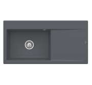 Мийка для кухні Villeroy & Boch Subway Style 60 Flat 98х49 см чаша зліва кераміка graphite 33622Fi4