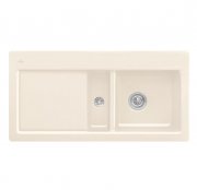 Мийка для кухні Villeroy & Boch Subway 60 Flat 96,5х47,5 см чаша справа кераміка crema 67121FKR