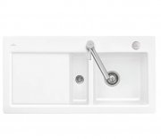 Мийка для кухні Villeroy & Boch Subway 60 Flat 96,5х47,5 см чаша справа кераміка white alpin 67122FR1
