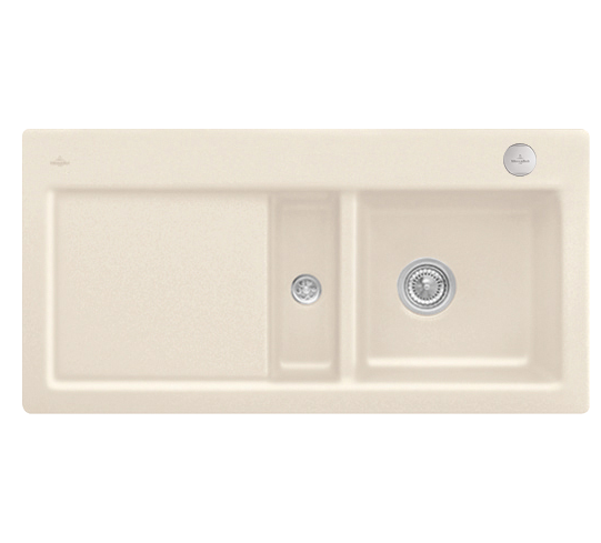 Мойка для кухни Villeroy & Boch Subway 60 Flat 96,5х47,5 см чаша справа керамика ivory 67122FFU