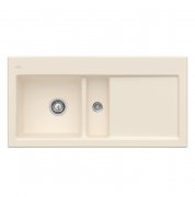 Мойка для кухни Villeroy & Boch Subway 60 Flat 96,5х47,5 см чаша слева керамика ivory 67701FFU