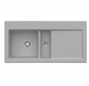 Мийка для кухні Villeroy & Boch Subway 60 Flat 96,5х47,5 см чаша зліва кераміка fossil 67701FKD