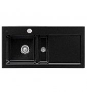 Мийка для кухні Villeroy & Boch Subway 60 Flat 96,5х47,5 см чаша зліва кераміка chromit 67702FJ0