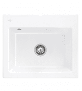 Мойка для кухни Villeroy & Boch Subway 60 S Flat 56,5х47,5 см керамика white alpin 33091FR1