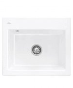 Мойка для кухни Villeroy & Boch Subway 60 S Flat 56,5х47,5 см керамика snow white 33091FKG