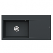 Мийка для кухні Villeroy & Boch Subway Style 60 Flat 98х49 см чаша зліва кераміка ebony 33621FS5