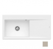 Мойка для кухни Villeroy & Boch Subway Style 60 Flat 98х49 см чаша слева керамика almond 33622FAM