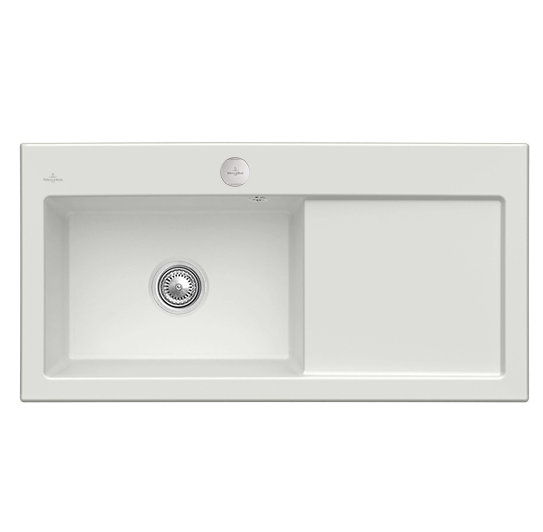 Мойка для кухни Villeroy & Boch Subway 60 XL 100х51 см чаша слева керамика steam 671802SM