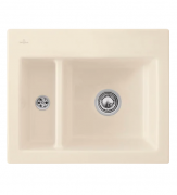 Мийка для кухні Villeroy & Boch Subway 60 XM 62х51 см кераміка ivory 678001FU