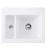 Мойка для кухни Villeroy & Boch Subway 60 XM 62х51 см керамика stone white 678001RW