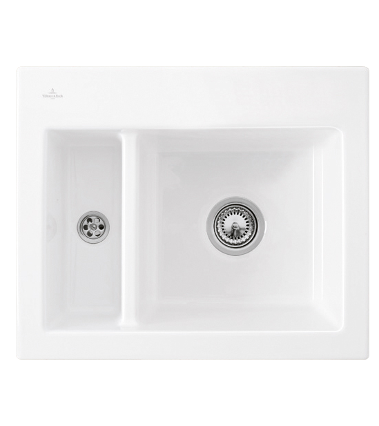 Мийка для кухні Villeroy & Boch Subway 60 XM 62х51 см кераміка snow white 678001KG