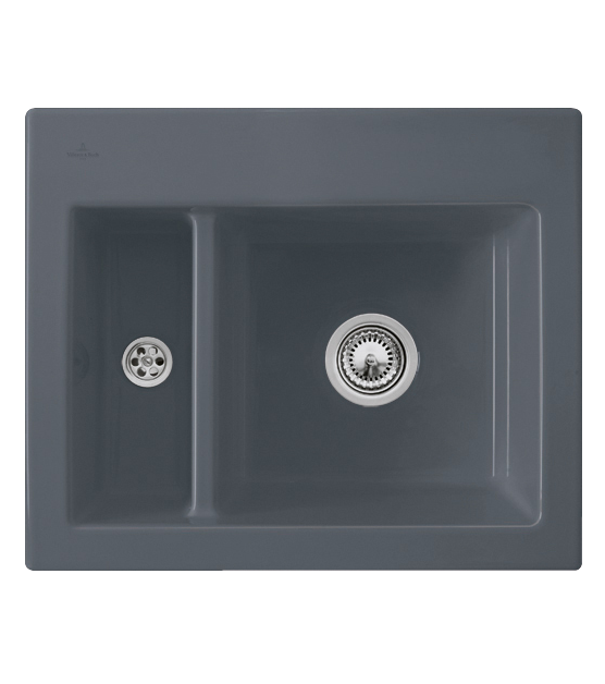 Мойка для кухни Villeroy & Boch Subway 60 XM 62х51 см керамика ebony 678001S5