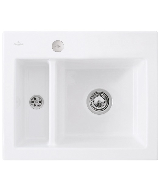 Мийка для кухні Villeroy & Boch Subway 60 XM 62х51 см кераміка stone white 678002RW