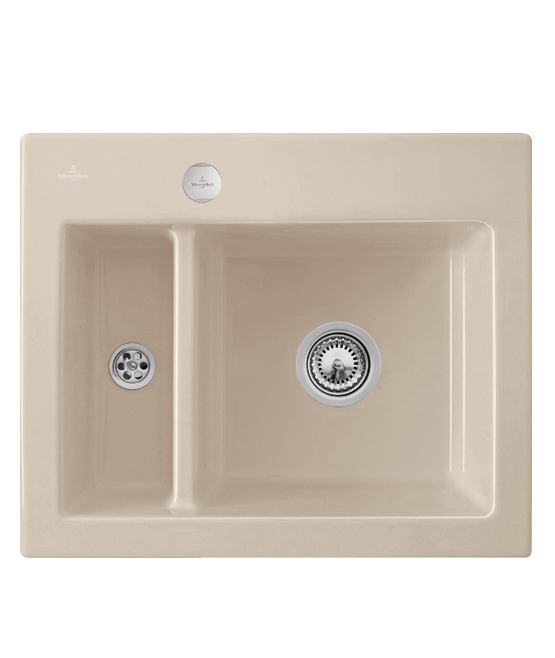 Мойка для кухни Villeroy & Boch Subway 60 XM 62х51 см керамика almond 678002AM