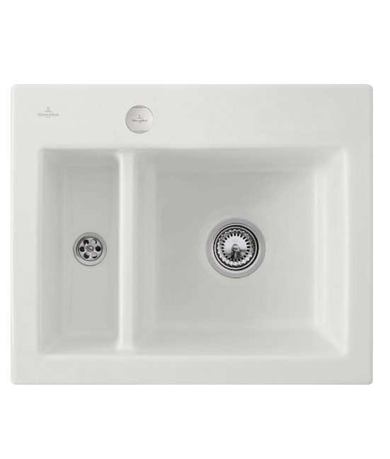 Мийка для кухні Villeroy & Boch Subway 60 XM 62х51 см кераміка steam 678002SM