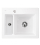 Мойка для кухни Villeroy & Boch Subway 60 XM 62х51 см керамика snow white 678002KG