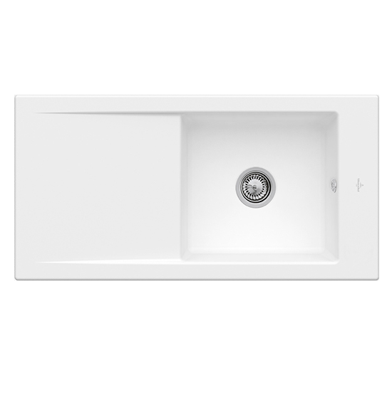 Мойка для кухни Villeroy & Boch Timeline 60 100х51 см керамика stone white 679001RW
