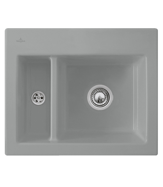 Мийка для кухні Villeroy & Boch Subway 60 XM 62х51 см кераміка stone 678001SL