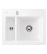 Мойка для кухни Villeroy & Boch Subway 60 XM 62х51 см керамика white alpin 678002R1