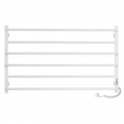 Электрический полотенцесушитель Laris ЗЕБРА ПРАКТИК ЧК6 1000 Х 600 Э (подключение справа) белый 77700083