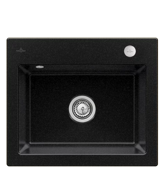 Мойка для кухни Villeroy & Boch Subway 60 S Flat 56,5х47,5 см керамика chromit 33092FJ0