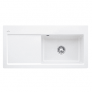 Мойка для кухни Villeroy & Boch Subway 60 XL Flat 96,5х47,5 см чаша справа керамика white alpin 67191FR1