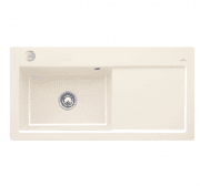 Мойка для кухни Villeroy & Boch Subway 60 XL Flat 96,5х47,5 см чаша слева керамика crema 67182FKR