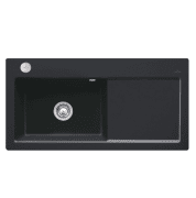 Мойка для кухни Villeroy & Boch Subway 60 XL Flat 96,5х47,5 см чаша слева керамика ebony 67182FS5