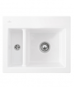 Мойка для кухни Villeroy & Boch Subway 60 XM Flat 58,5х47,5 см керамика white alpin 67801FR1