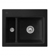 Мийка для кухні Villeroy & Boch Subway 60 XM Flat 58,5х47,5 см кераміка chromit 67801FJ0