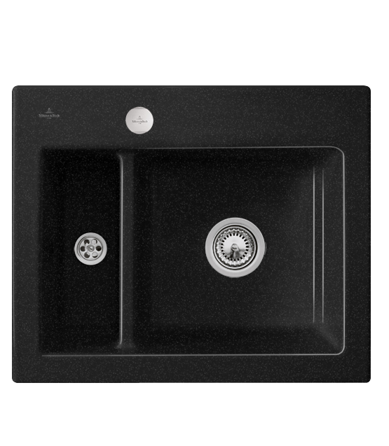 Мойка для кухни Villeroy & Boch Subway 60 XM Flat 58,5х47,5 см керамика chromit 67802FJ0