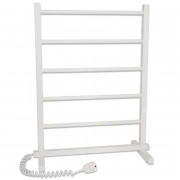 Електричний полотенцесушитель Laris ЗЕБРА Феліче ЧК6 500х700 Е (підключення універсальне) білий 77700077