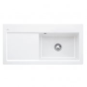 Мийка для кухні Villeroy & Boch Subway 60 XL Flat 96,5х47,5 см чаша справа кераміка white alpin 67191FR1