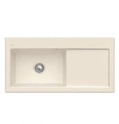 Мойка для кухни Villeroy & Boch Subway 60 XL Flat 96,5х47,5 см чаша слева керамика ivory 67181FFU