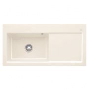 Мойка для кухни Villeroy & Boch Subway 60 XL Flat 96,5х47,5 см чаша слева керамика crema 67181FKR