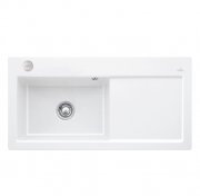 Мийка для кухні Villeroy & Boch Subway 60 XL Flat 96,5х47,5 см чаша зліва кераміка white alpin 67182FR1