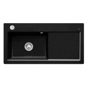 Мийка для кухні Villeroy & Boch Subway 60 XL Flat 96,5х47,5 см чаша зліва кераміка chromit 67182FJ0
