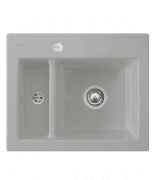 Мойка для кухни Villeroy & Boch Subway 60 XM Flat 58,5х47,5 см керамика fossil 67802FKD