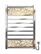Электрический полотенцесушитель MARIO Анталия-І  800х530/500 TR К с коннектором полированная сталь 4820111356751