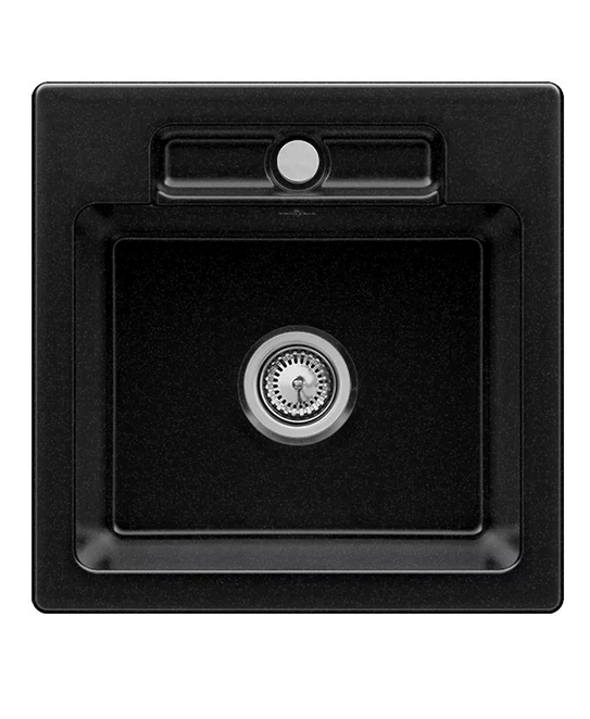 Мийка для кухні Villeroy & Boch Siluet 50 S Flat 49х49 см кераміка chromit 33451FJ0