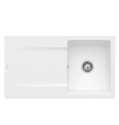 Мийка для кухні Villeroy & Boch Siluet 50 Flat 88х49 см кераміка stone white 33351FRW
