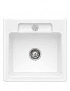 Мийка для кухні Villeroy & Boch Siluet 50 S Flat 49х49 см кераміка white alpin 33451FR1
